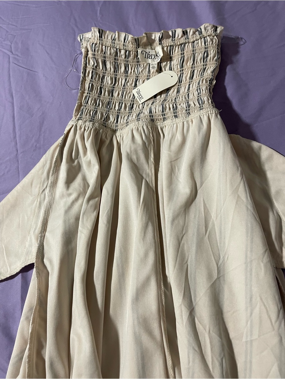 ✨ NWT Smocked Midi Dress Flowy Halter | Sleeveless - Picture 12 of 12